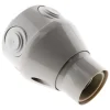 Zenitech Douille Électrique-Lot de 2 douilles orientables E27 - Blanc -