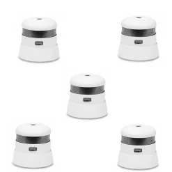 Lifebox Lot de 5 détecteurs de fumée certifié nf cavius durée 10 ans X5 -