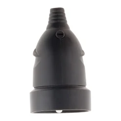 Zenitech Fiche Électrique-Lot de 10 fiches femelles 16A 2P+T - Noir -