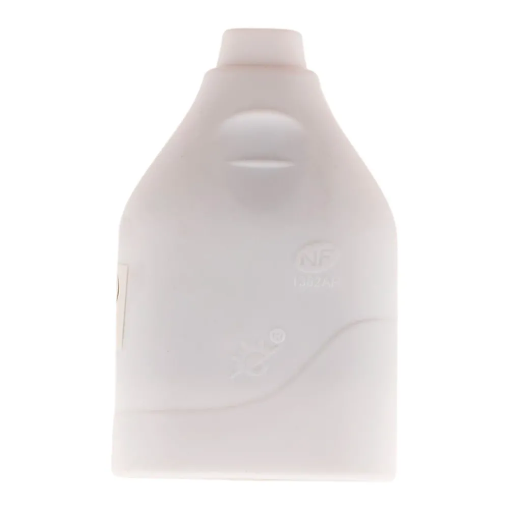 Zenitech Fiche Électrique-Lot de 10 fiches femelles 2P 6A - Blanc -