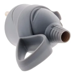 Zenitech Fiche Électrique-Lot de 10 fiches mâles anneau -16A 2P+T - Gris -