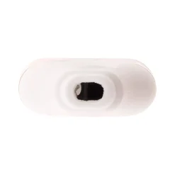 Zenitech Lot de 10 fiches mâles 2P 6A - Blanc -