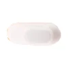 Zenitech Fiche Électrique-Lot de 10 fiches mâles 2P 6A latérales - Blanc -