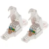Zenitech Lot de 10 fiches RJ45 CAT 6 sans outil -