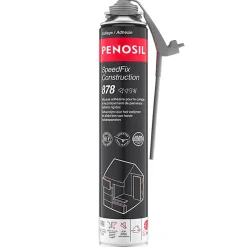 Penosil Lot de 12 Mousses colle universelle SpeedFix Construction 878 pistolable 690ml