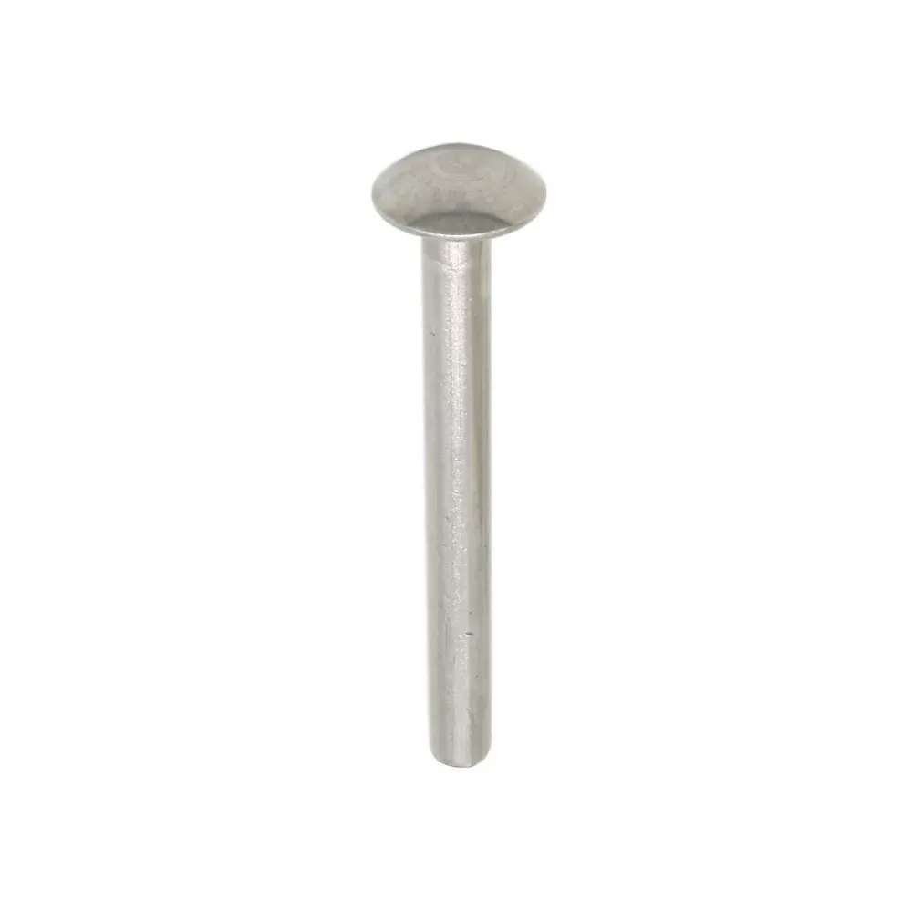 Linxor Lot de 10 pitons fixes d'ancrage droit - Diam 8 x 80 mm -