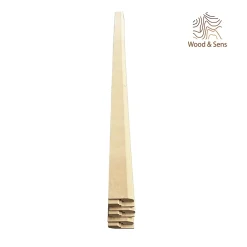 Wood&Sens Moulure, Goulotte Et Plinthe-Lot de 6 Plinthes Goulotte MDF, L.2.44 m x H.6.8 cm, Ep.18 mm