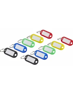 Thirard Lot de 10 portes-étiquettes, couleurs assorties, 50x20mm -