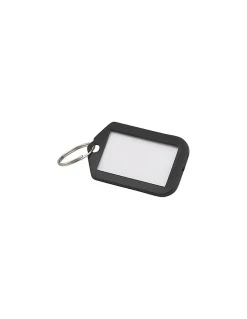 Thirard Lot de 5 portes-étiquettes, noir, 49.5x29mm -