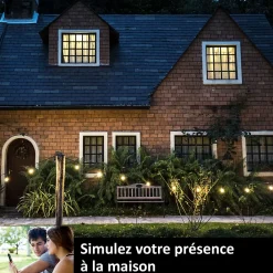 Kyf Lot de 3 Prises intérieures 3680W connectées Wifi + Radio fréquence+ 3 Interrupteurs ON/OFF + Télécommande Sans Fil