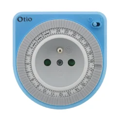 Otio Prise Étanche-Lot de 2 programmateurs mécaniques - Bleu -