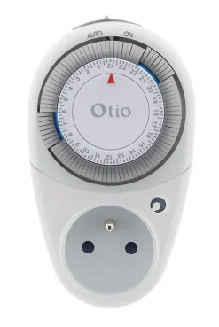 Otio Lot de 2 programmateurs quotidiens T-10 - Blanc -