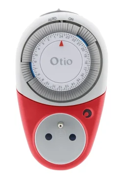 Otio Lot de 2 programmateurs quotidiens T-10 - Rouge -