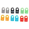 Zenitech Lot de 12 repère câbles multicolores -