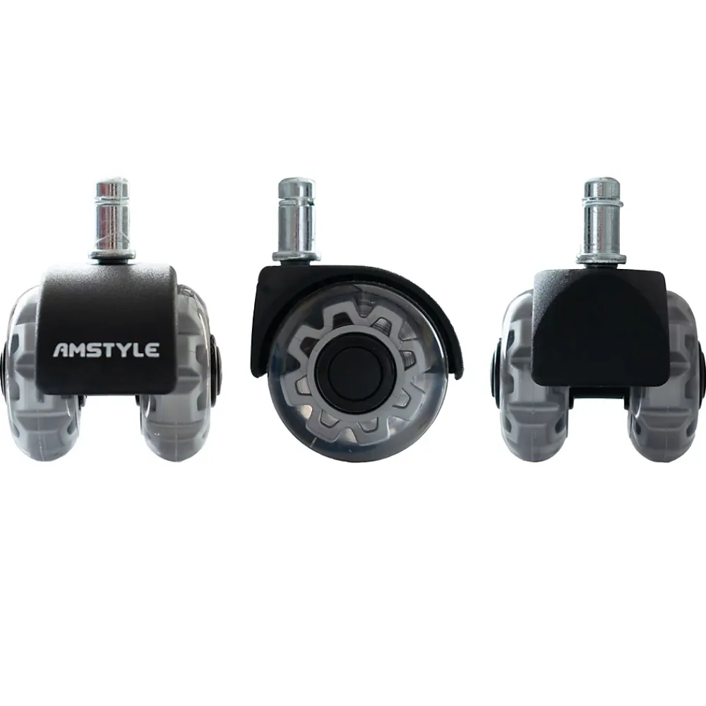 Finebuy Roulette Et Roue-Lot de 5 Roulettes Universelles Robustes à Roulement Moderne Pivotant