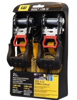 Caterpillar Sangle-LOT DE 2 SANGLES D'ARRIMAGE A CLIQUET