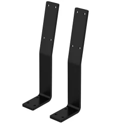 Ml-Design Lot de 2 supports de dossier en acier à visser pour siège banc lit 345x90x50 mm