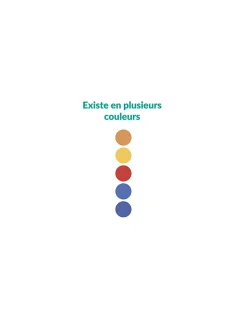 Thirard Lot de 2 tendeurs en caoutchouc à crochets, 8mmx60cm, jaune -