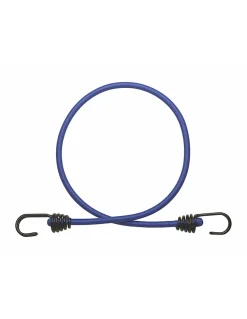 Thirard Lot de 2 tendeurs en caoutchouc à crochets, 8mmx80cm, bleu -