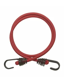 Thirard Lot de 2 tendeurs en caoutchouc à crochets, 8mmx1m, rouge -