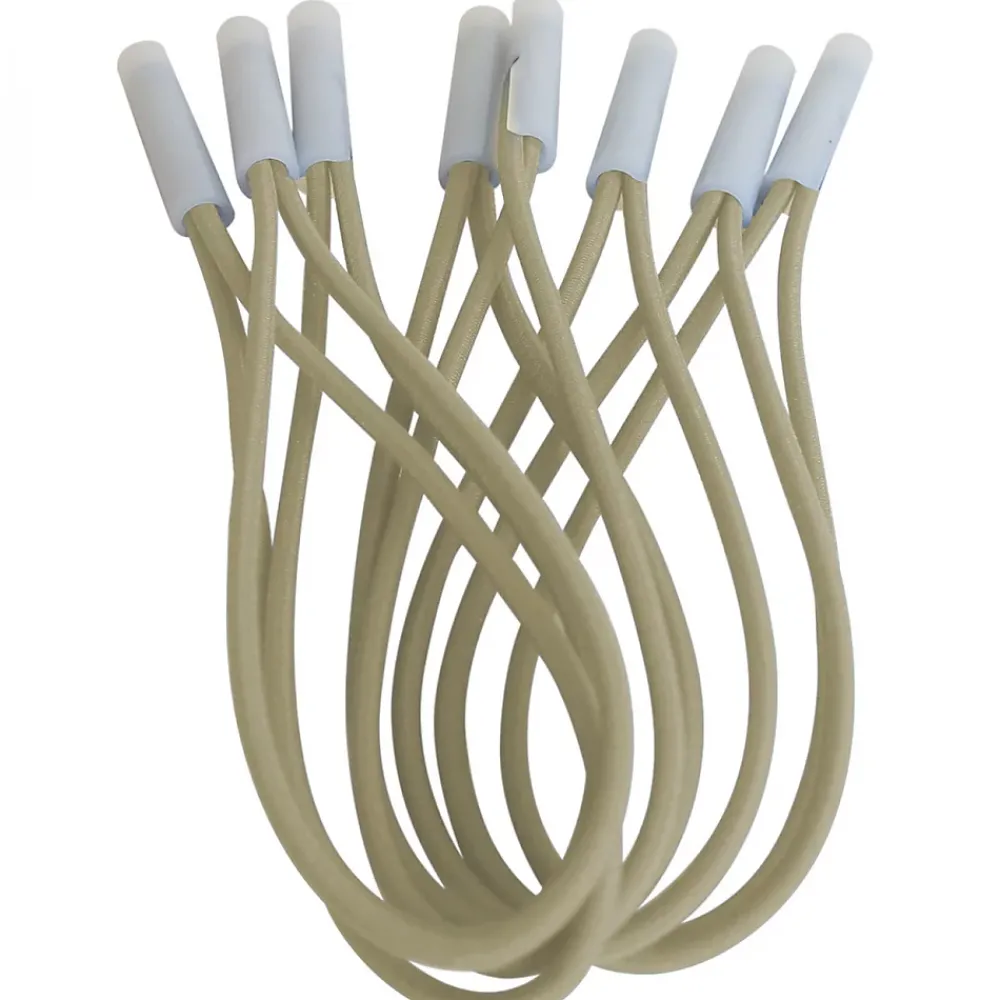 Linxor Lot de 10 tendeurs sandows Cabiclic avec embout basculant - Beige -