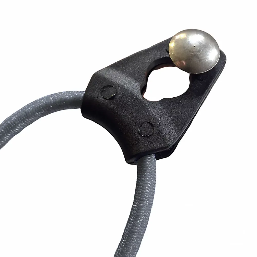 Linxor Sangle-Lot de 10 tendeurs sandows sécurisés et normés avec passant piton - Gris -