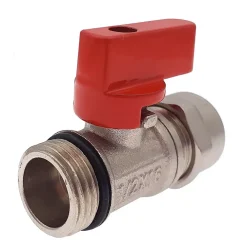 Monmobilierdesign Vanne D'Arrêt-Lot de 1 Vanne à bille sphérique 1/2