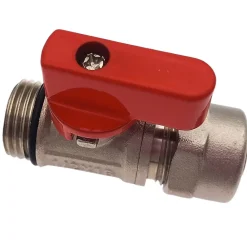 Monmobilierdesign Vanne D'Arrêt-Lot de 1 Vanne à bille sphérique 1/2