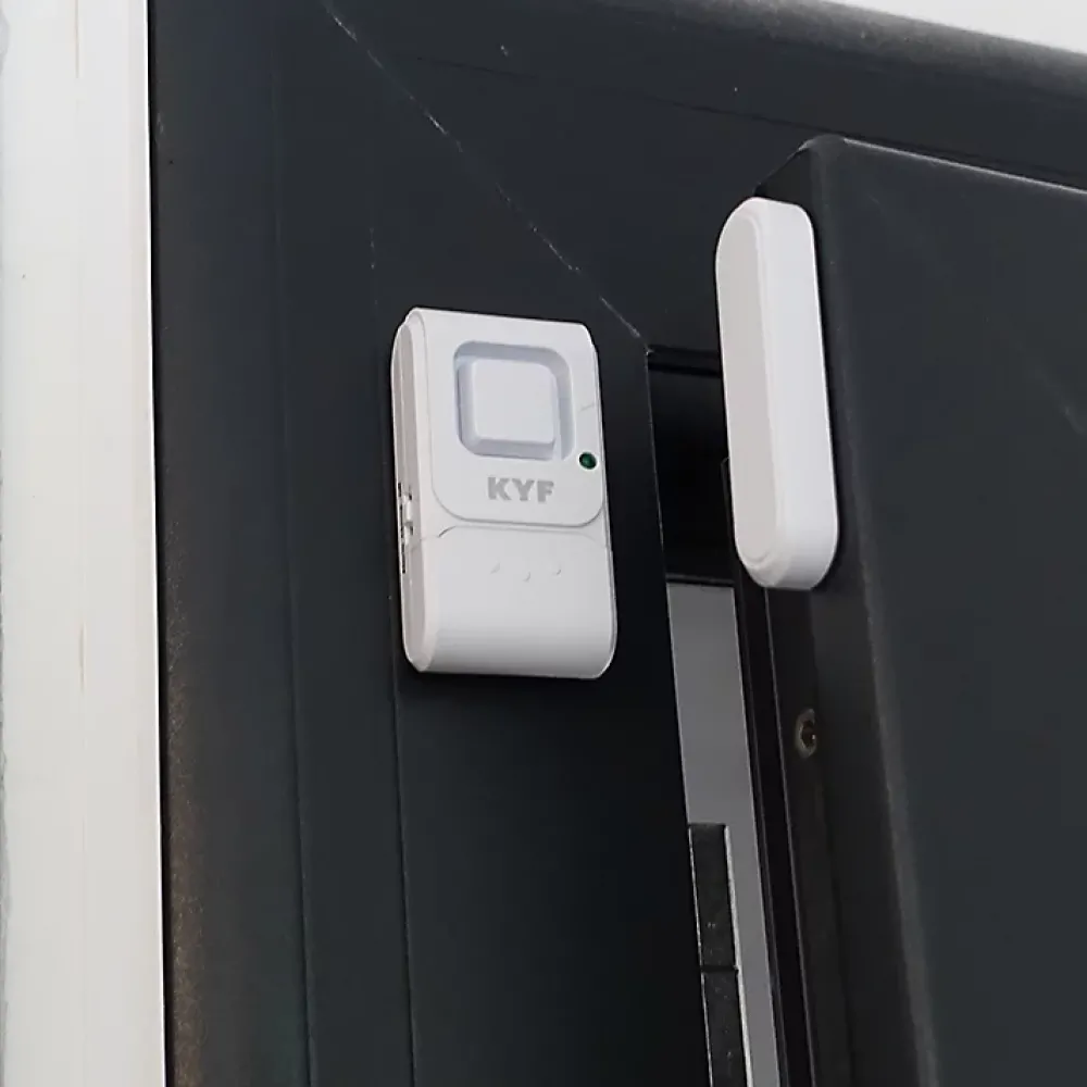 Kyf Alarme Sans Fil-Lot de 2 x Mini alarme fenêtre/porte (Avec fonction carillon)
