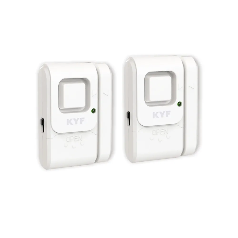 Kyf Alarme Sans Fil-Lot de 2 x Mini alarme fenêtre/porte (Avec fonction carillon)