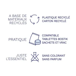 Bostik Lot 2 tablettes pour absorbeur d'humidité Respire 25m²