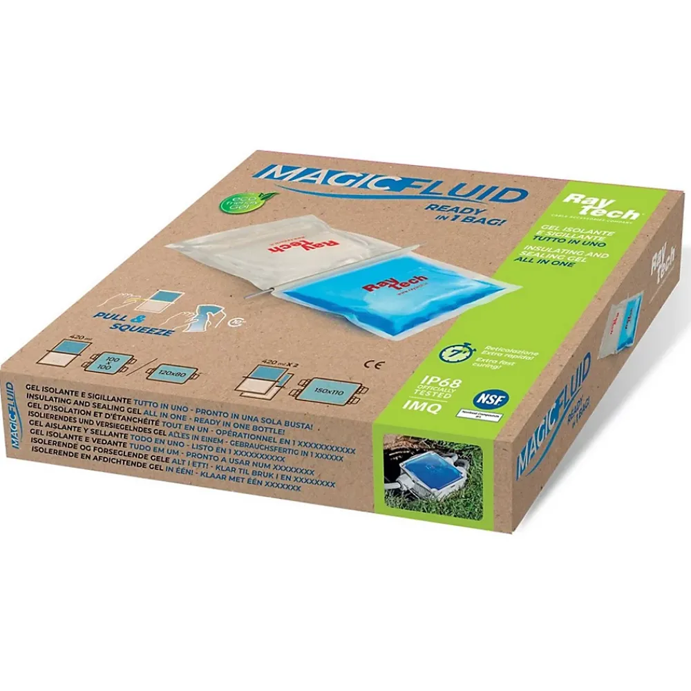 Raytech Magic Fluid - Sachet De Gel Monodose Bi-composant Ip68 - 170 Grammes