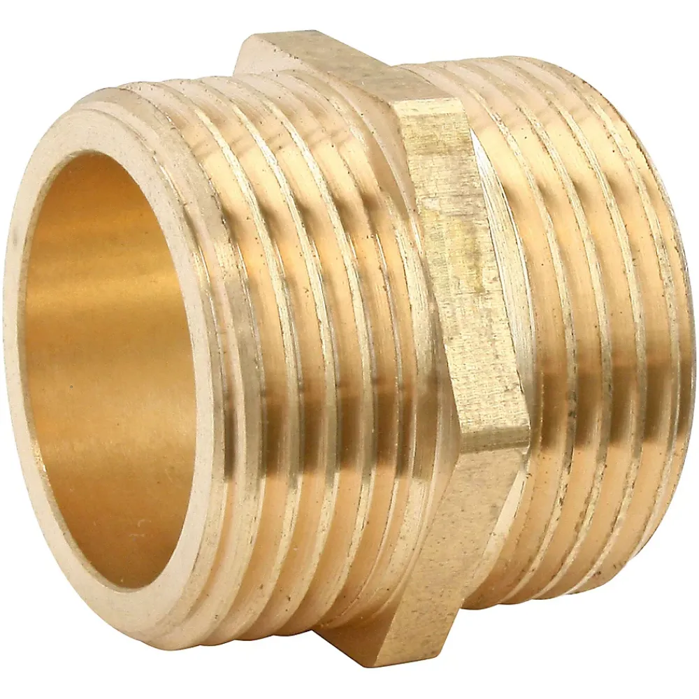 Somatherm for you Mamelon laiton double Mâle 8/13 (1/4")
