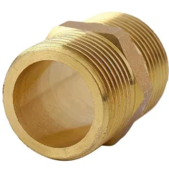 Monmobilierdesign Mamelon laiton égal mâle mâle à visser diam 5/4" - à l'unité