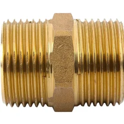 Monmobilierdesign Mamelon laiton égal mâle mâle à visser diam 5/4" - à l'unité