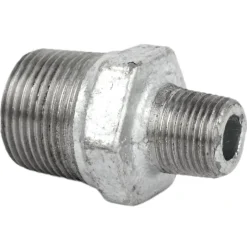 EE Odlewnia Mamelon réduit fonte galvanisée - 20x27mm (3/4'') - 12x17mm (3/8'')