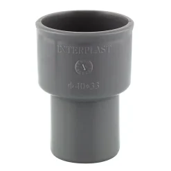 Fitt Pipe Wc-Manchette de réparation mâle femelle ø33-40 mm