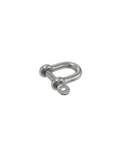 Vis Express Crochet À Visser-Manille Droite Forgée axe imperdable Inox A4 Diamètre 8 - 5 pièces