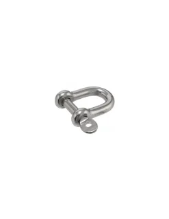 Vis Express Crochet À Visser-Manille Droite Forgée axe imperdable Inox A4 Diamètre 6 - 5 pièces