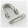 Vis Express Manille Droite Forgée Inox A4 Diamètre 4 - 3 pièces