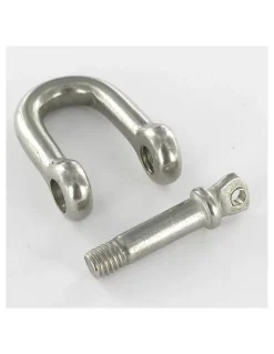 Vis Express Manille Droite Forgée Inox A4 Diamètre 4 - 3 pièces