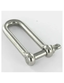 Vis Express Manille Droite Longue Forgée Inox A4 Diamètre 5 - 1 pièce