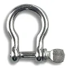 Manille lyre Axe 5 mm Inox Acier inoxydable