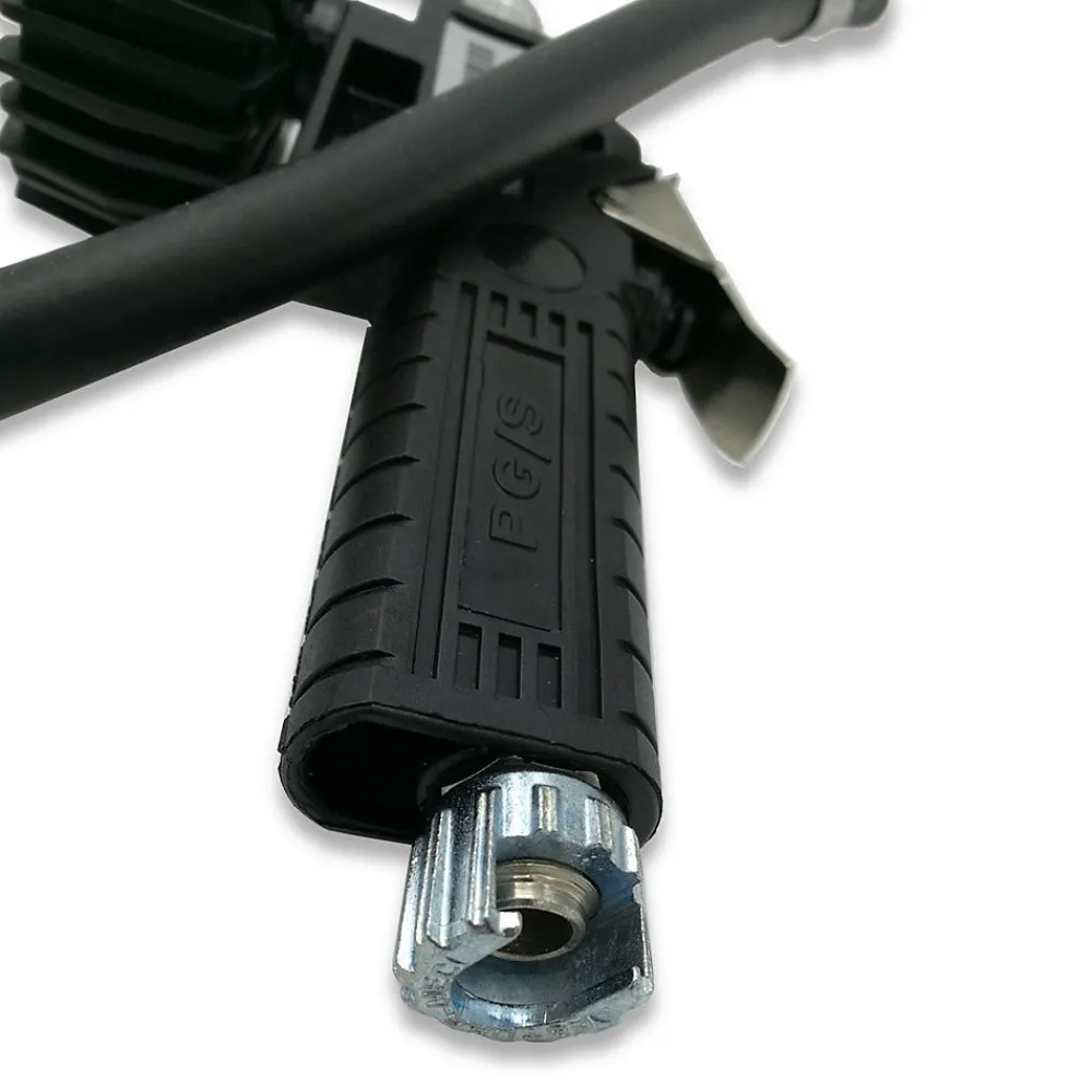 Ose Manomètre de Gonflage Pneu - Pression de 0 à 10 Bars - Pistolet avec Gâchette Réglable