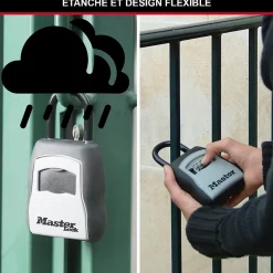 Master Lock Boîte À Clé-5400 - Coffre à clés transportable