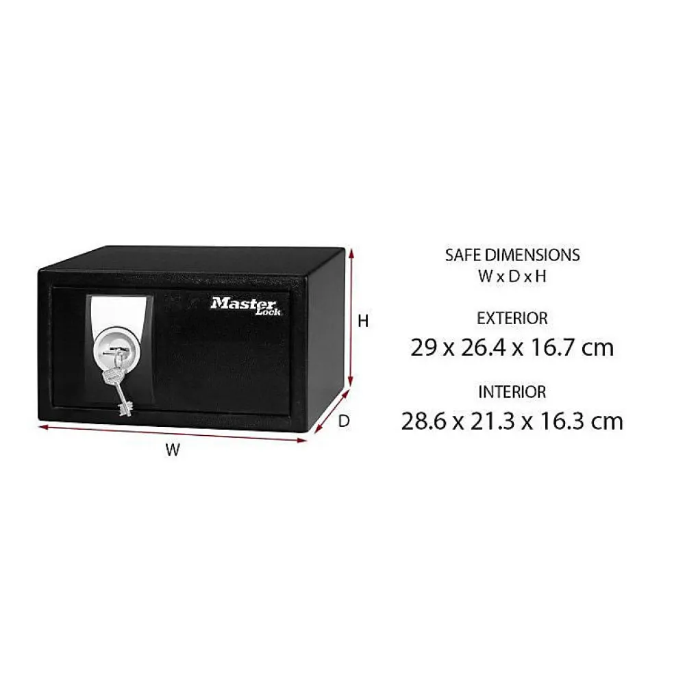 Master Lock Petit coffre-fort a cle X031ML