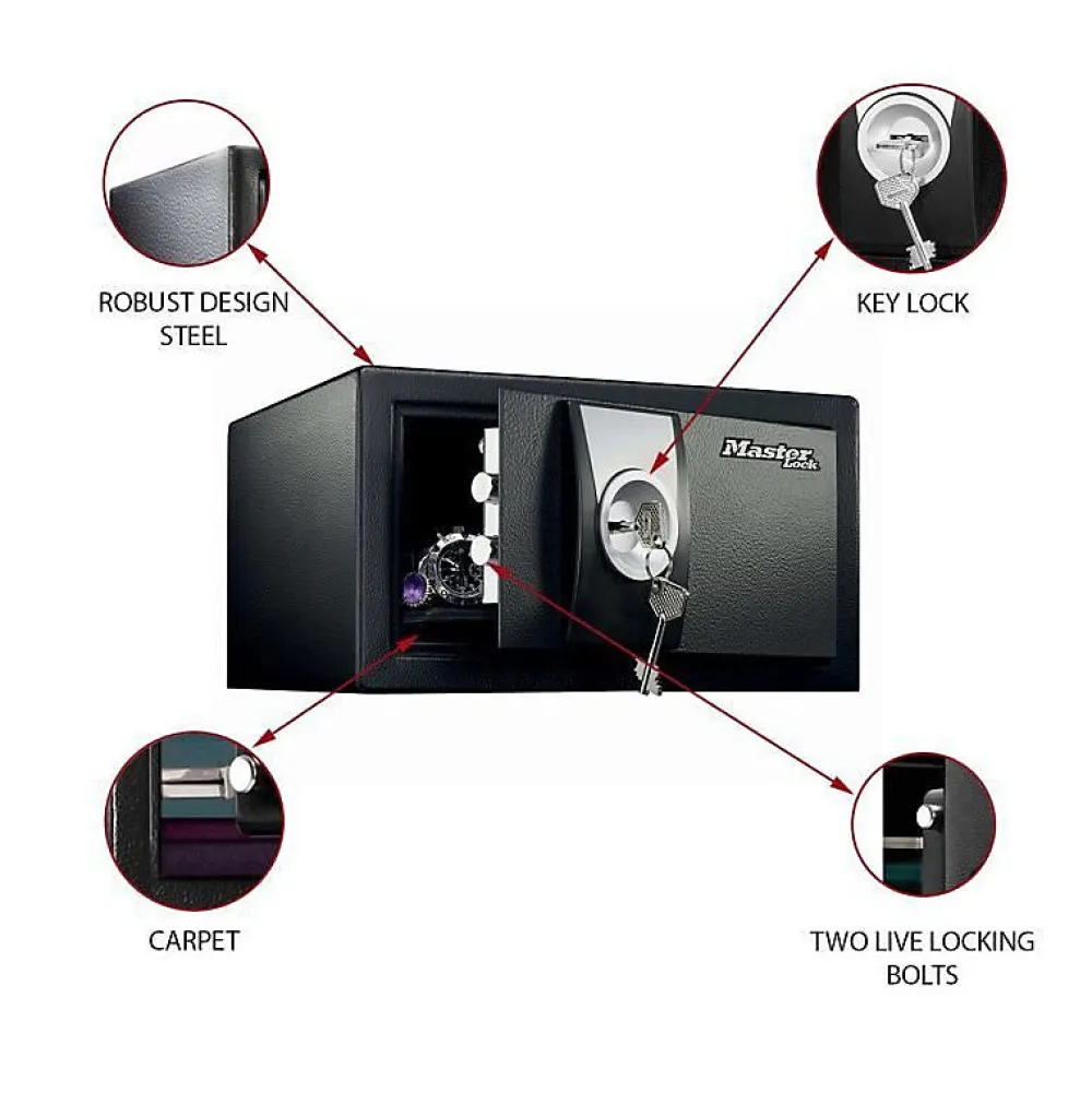 Master Lock Petit coffre-fort a cle X031ML