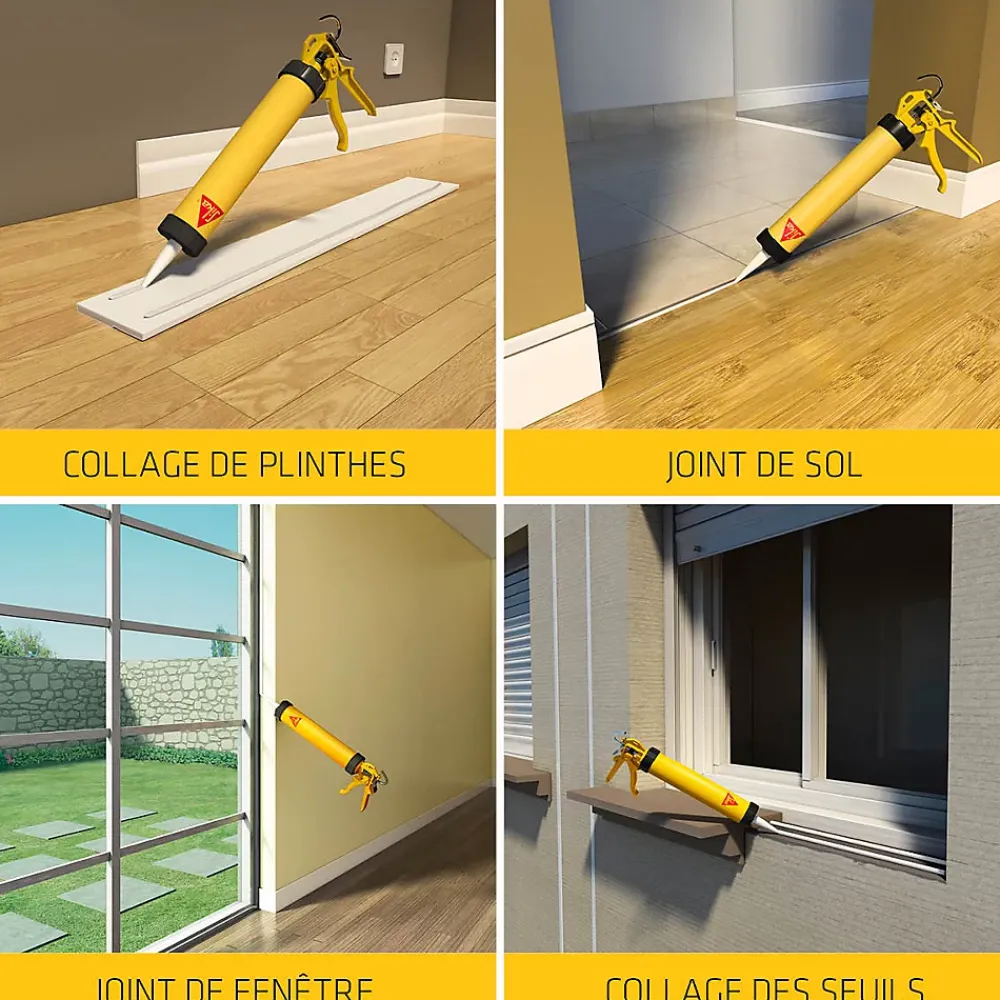 Sika Mastic colle tout en un flex 11FC,
