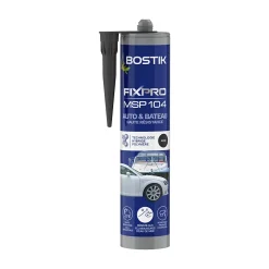 Bostik Mastic colle voitures et bateaux 290 ml coloris noir