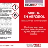 Mastic en aérosol 400 ml coloris gris